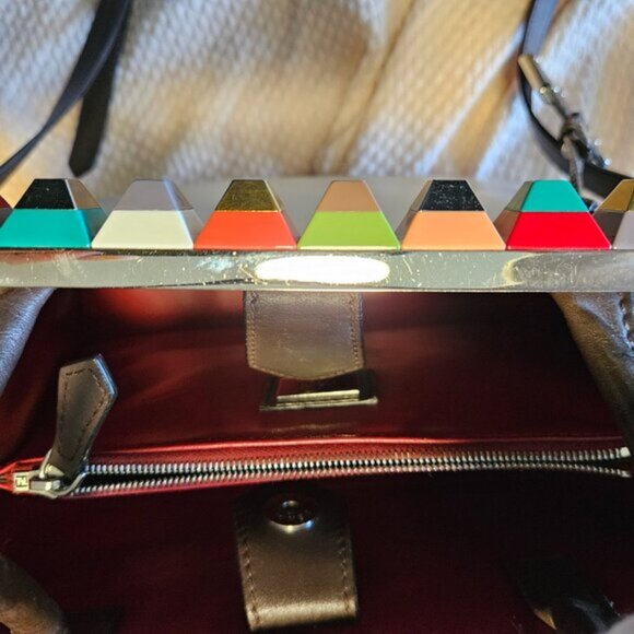 SOLD Fendi 2jours Leather Authenticated - Picture 16 of 16